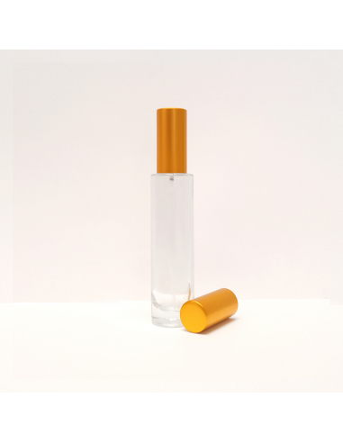 Flacon de parfum avec vaporisateur - Rond 30ml
