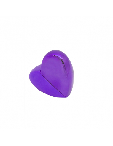 Perfume with a heart shape - Purple