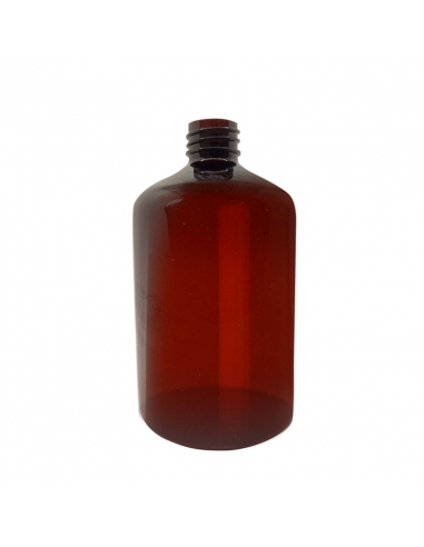 500ml Amber Refillable PET Bottle - Perfume Factory- Bulk perfumes