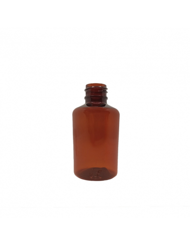 Frasco PET Recargable 50ml Ámbar - envases para perfumes a granel