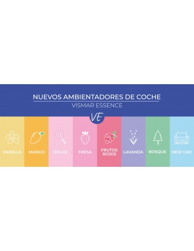 Parfum pour voiture Dolce - desodorisant voiture