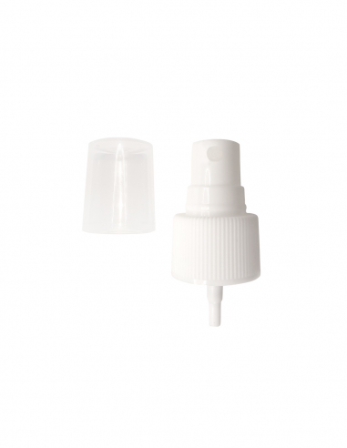 Spray pulverizador  blanco para frascos de perfumes boca 24/410.