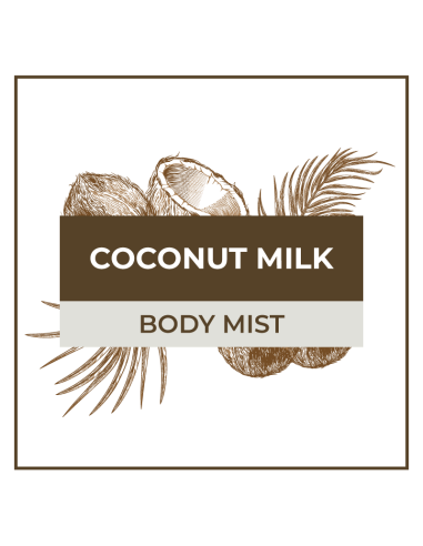 Body Splash Coconut Milk 316 luzem - VismarEssence.