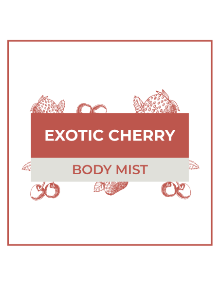 Body Mist Exotic Cherry 317 al por mayor - VismarEssence.