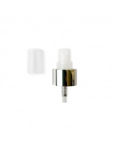 Spray pulverizador plata brillo para frascos de perfumes boca 20/410 2