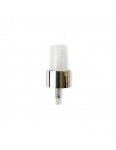 Silver Shine Plastic Perfume Pump Sprayer 20/410