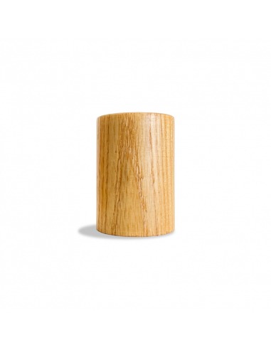 Bouchon de parfum rond en bois clair...