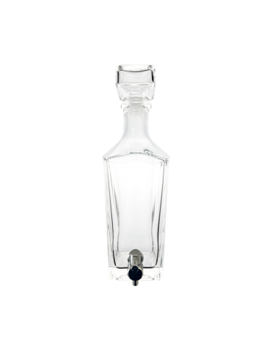 Glass flask with dispenser for perfume - 700ml