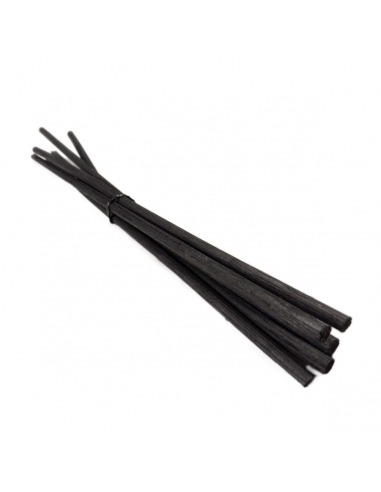 1 kilo Black Rattan Sticks 20cm X 5mm