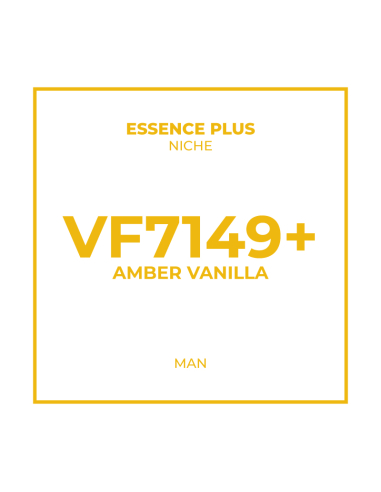 perfume nicho a granel para hombre VF7149 essence plus ámbar vainilla