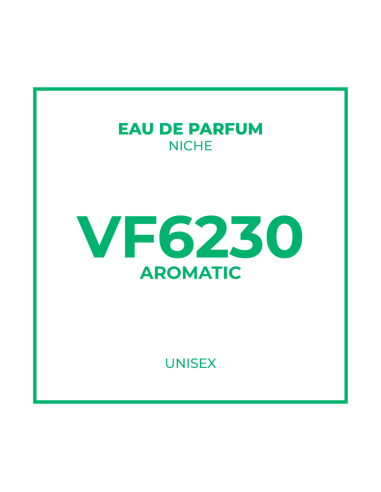 Perfume a granel Nicho Unisex VF6230 de la familia olfativa Aromática