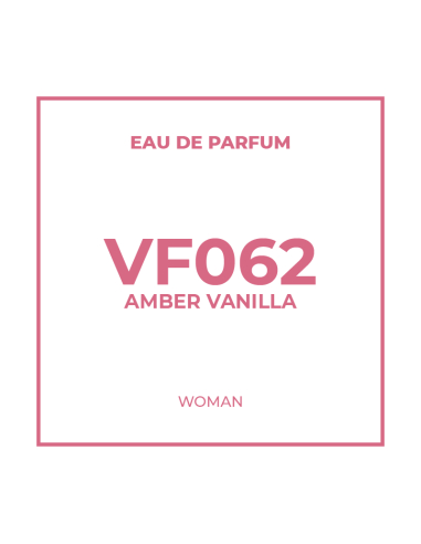 Parfum en vrac pour femme VF062 – Famille olfactive ambrée vanille