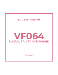 Perfume a granel para mujer VF064 de la familia olfativa Floral Frutal Gourmand