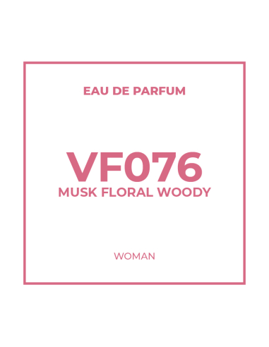 Perfume a granel para Mujer VF076 de la familia Musk Floral Amaderada