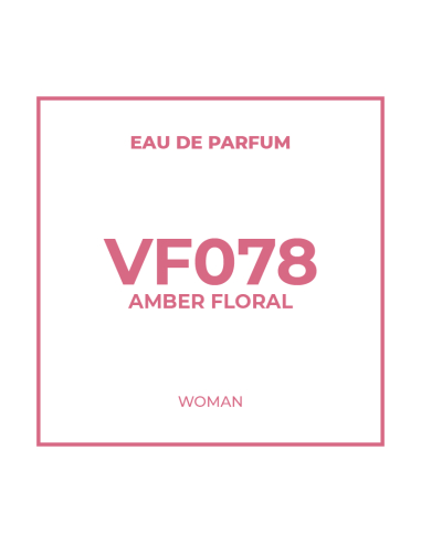 Profumo sfuso da donna VF078 – Famiglia olfattiva ambrata floreale