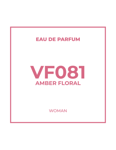 Perfume a granel feminino VF081 – Família olfativa âmbar floral