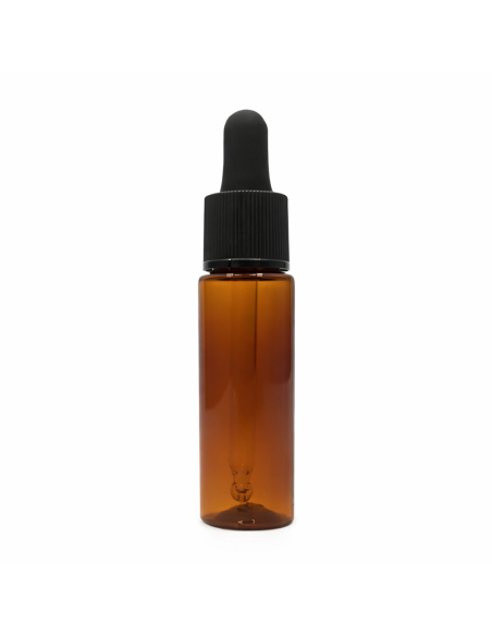 Refillable PET Perfume Bottle 20ml Amber - refillable perfume bottle