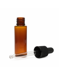 Nachfüllbare 20ml PET-Flasche Bernsteinfarbe - parfum flakon 2