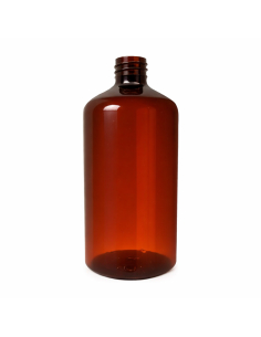 Frasco Perfume PET Recargable 500 ml Ámbar - caja