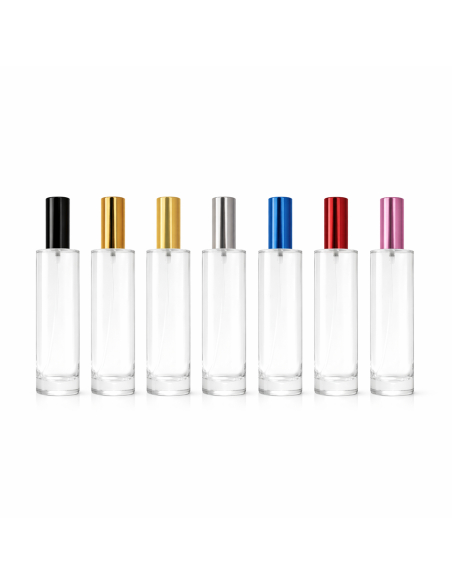 Round Perfume Bottle - 50ml - Single Unit