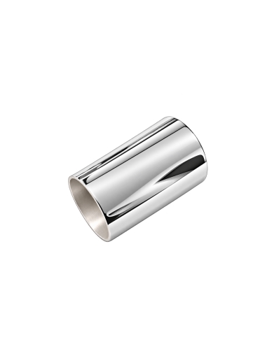 Round Staple Cap - Silver