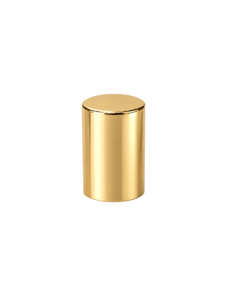Round Staple Cap - Gold