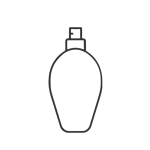 Bottle and Accessories for Perfume